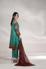 NSM Lawn 3pc (Unstitched)