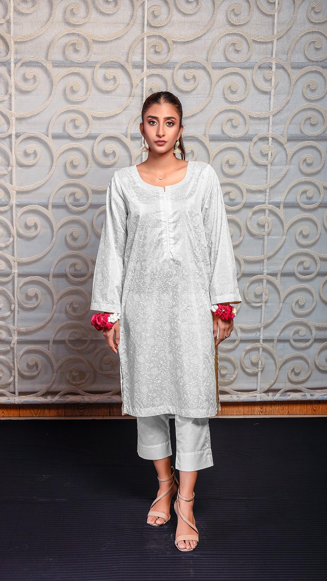 NSM Printed Silk Shirt (UnStitched) - populartextile