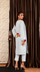 NSM Printed Silk Shirt (UnStitched) - populartextile