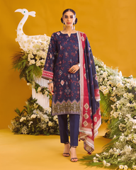 3Pcs Unstitched Suit (Andaaz Collection)