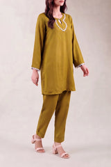 Georgette 2pcs Stitched (NSM Collection)