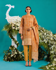 3Pcs Unstitched Suit (Andaaz Collection)