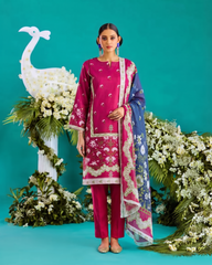 3Pcs Unstitched Suit (Andaaz Collection)