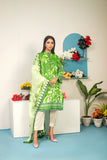 UNSTITCHED LAWN 2PC GREEN GRASS