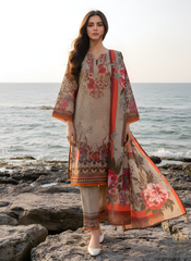 NSM Lawn 3pc (Unstitched)