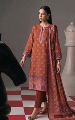 Ameena Premium Lawn 3pc (Unstitched)