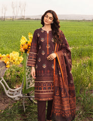 3Pcs Unstitched Suit (Andaaz Collection)