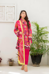3pc Lawn (UnStitched) - populartextile