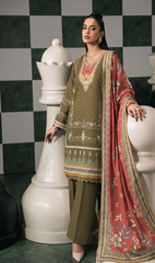 Ameena Premium Lawn 3pc (Unstitched)