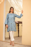 1 Piece Embroidered Cambric Kurti