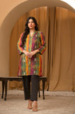 1 Piece Embroidered Cambric Kurti