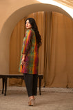 1 Piece Embroidered Cambric Kurti