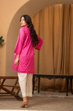 1 Piece Embroidered Cambric Kurti