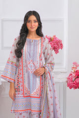 NSM Printed 3pc (Unstitched)