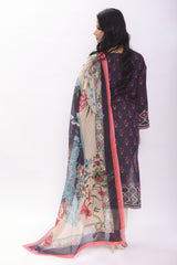 NSM Lawn 3pc (Unstitched)