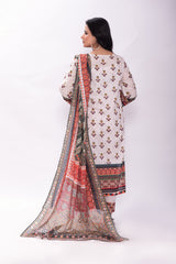 NSM Lawn 3pc (Unstitched)