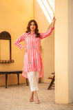 1 Piece Embroidered Cambric Kurti