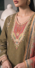 Ameena Premium Lawn 3pc (Unstitched)