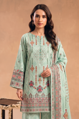 3Pcs Unstitched Suit (Logen Collection)