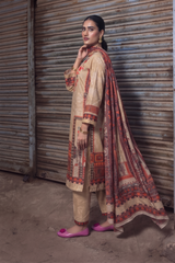 3Pcs Unstitched Suit (NSM Collection)