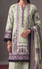 Ameena Premium Lawn 3pc (Unstitched)