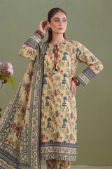 3Pcs Unstitched Suit (NSM Collection)