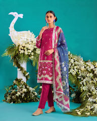 3Pcs Unstitched Suit (Andaaz Collection)