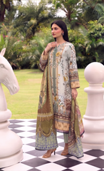 3Pcs Unstitched Suit (NSM Collection)