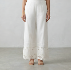 NSM EMBROIDERED TROUSER (STITCHED)