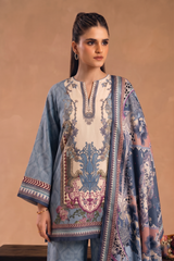3Pcs Unstitched Suit (Logen Collection)