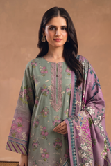 3Pcs Unstitched Suit (Logen Collection)