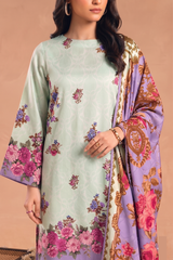 3Pcs Unstitched Suit (Logen Collection)