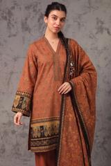 3Pcs Unstitched Suit (Andaaz Collection)
