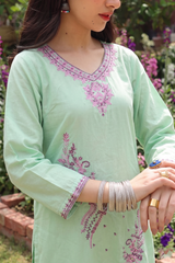 NSM 3 pcs Lawn Digital Embroidered (Stitched)