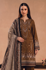 3Pcs Unstitched Suit (Logen Collection)