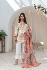 NSM Lawn 2pc (Unstitched)